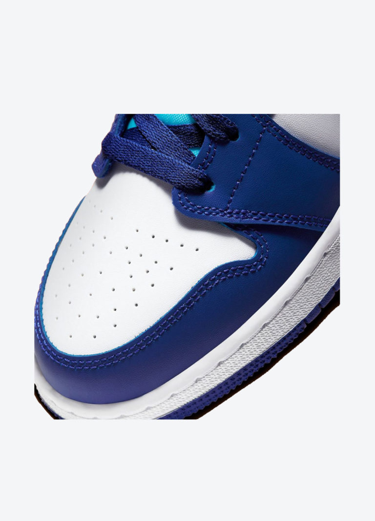 Air Jordan 1 Mid Chlorine Blue-Geometric Print (GS) – Watch my Watch